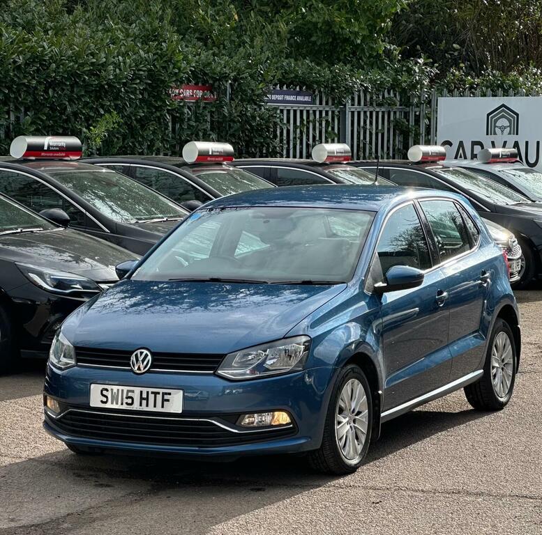 Volkswagen Polo Hatchback 1.0 Bluemotion Tech Se Euro 6 Ss SW15HTF Blue #5
