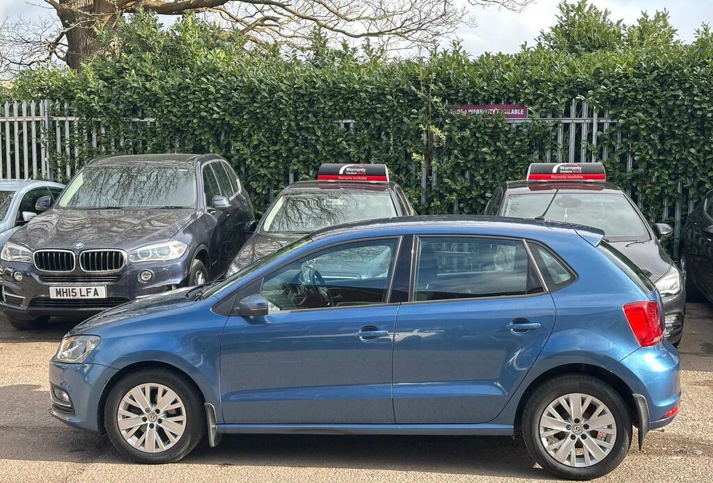 Volkswagen Polo Hatchback 1.0 Bluemotion Tech Se Euro 6 Ss SW15HTF Blue #6