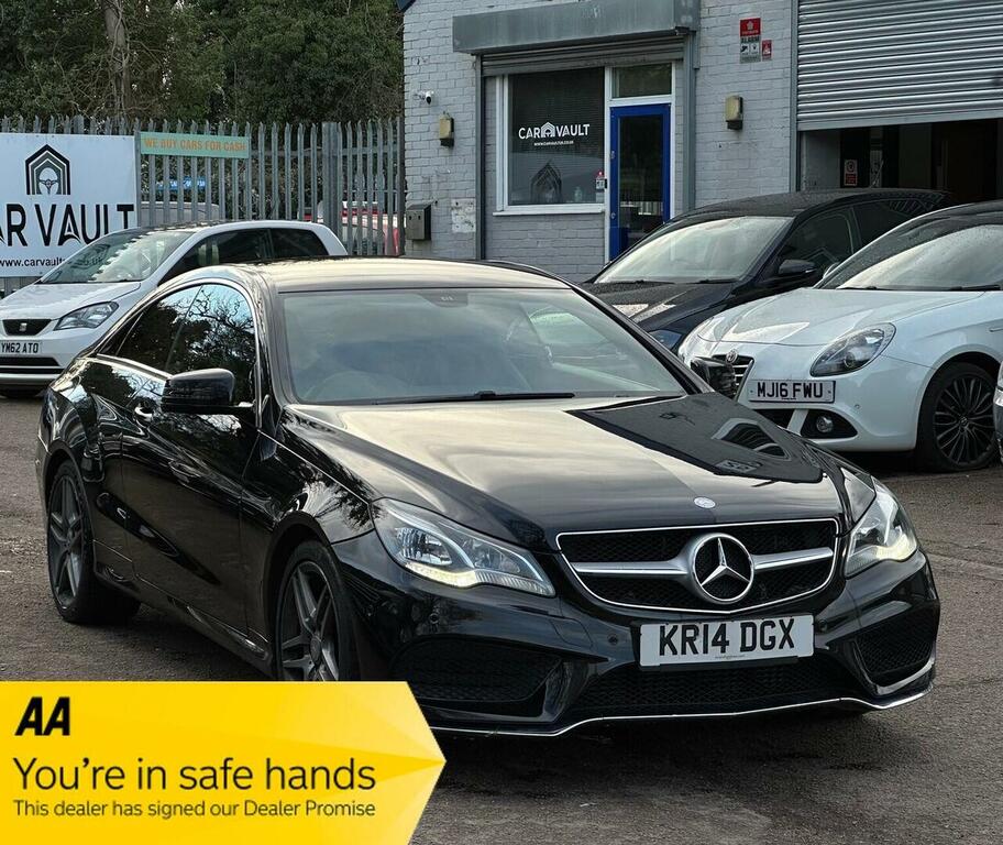 Mercedes-Benz E Class Coupe 2.1 E220 Cdi Amg Sport G-tronic Euro 5 Ss KR14DGX Black #3