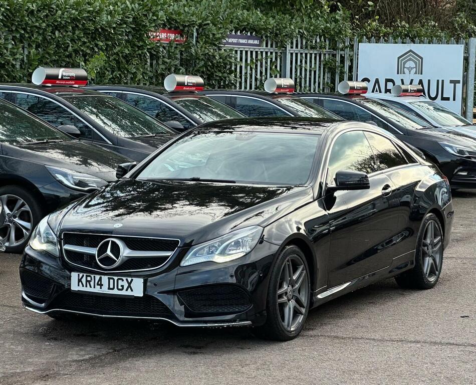 Mercedes-Benz E Class Coupe 2.1 E220 Cdi Amg Sport G-tronic Euro 5 Ss KR14DGX Black #5