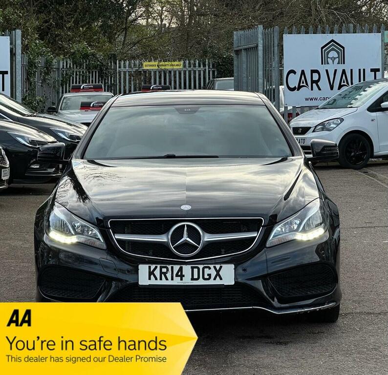 Mercedes-Benz E Class Coupe 2.1 E220 Cdi Amg Sport G-tronic Euro 5 Ss KR14DGX Black #2