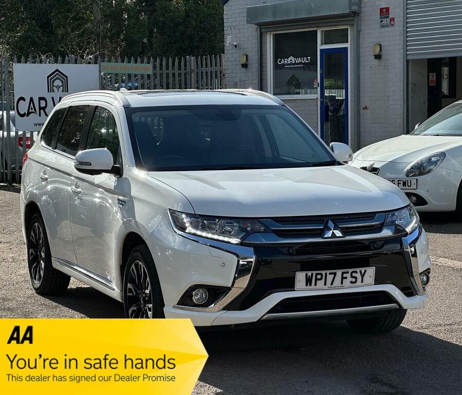 Mitsubishi Outlander Suv 2.0H 12Kwh Gx4hs Cvt 4Wd Euro 6 Ss 201 WP17FSY White #3