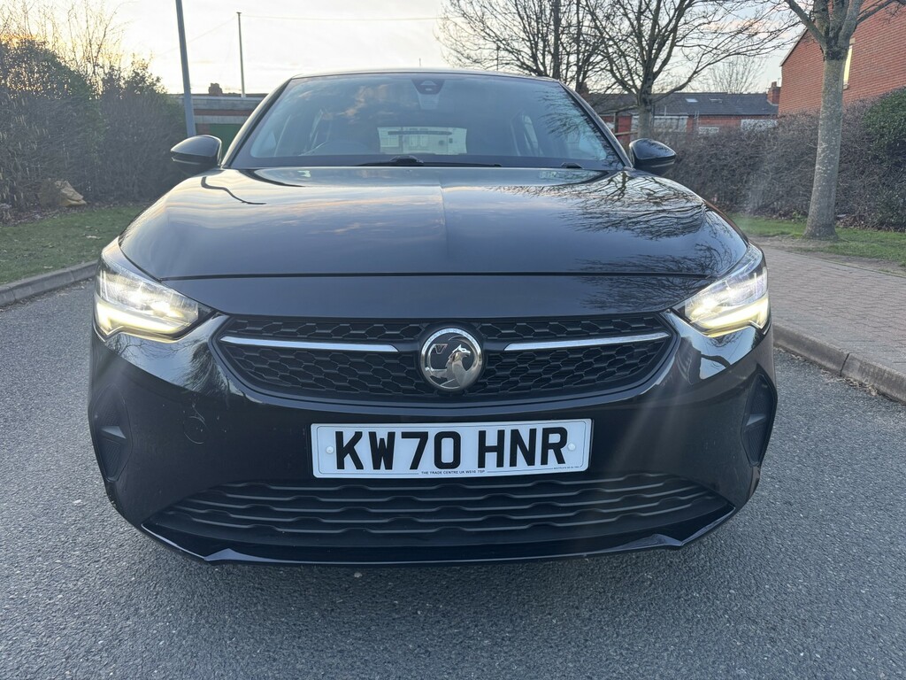 Vauxhall Corsa 1.2 Se Nav 2020 KW70HNR Black