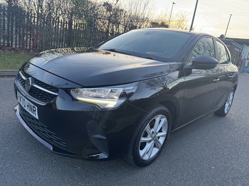 Vauxhall Corsa 1.2 Se Nav 2020 KW70HNR Black #2