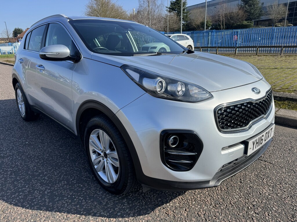 Kia Sportage 1.7 Crdi 2 2016 YH16OXT Silver #2