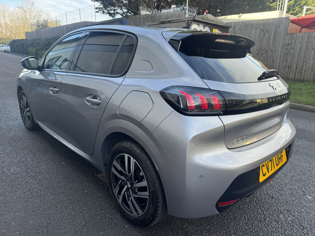Peugeot 208 1.2 Puretech Allure 2021 CV71UHF Grey #4
