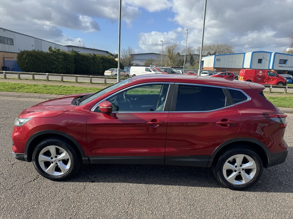 Nissan Qashqai 1.2 Dig-t Acenta 2018 HX18VMU Red #5