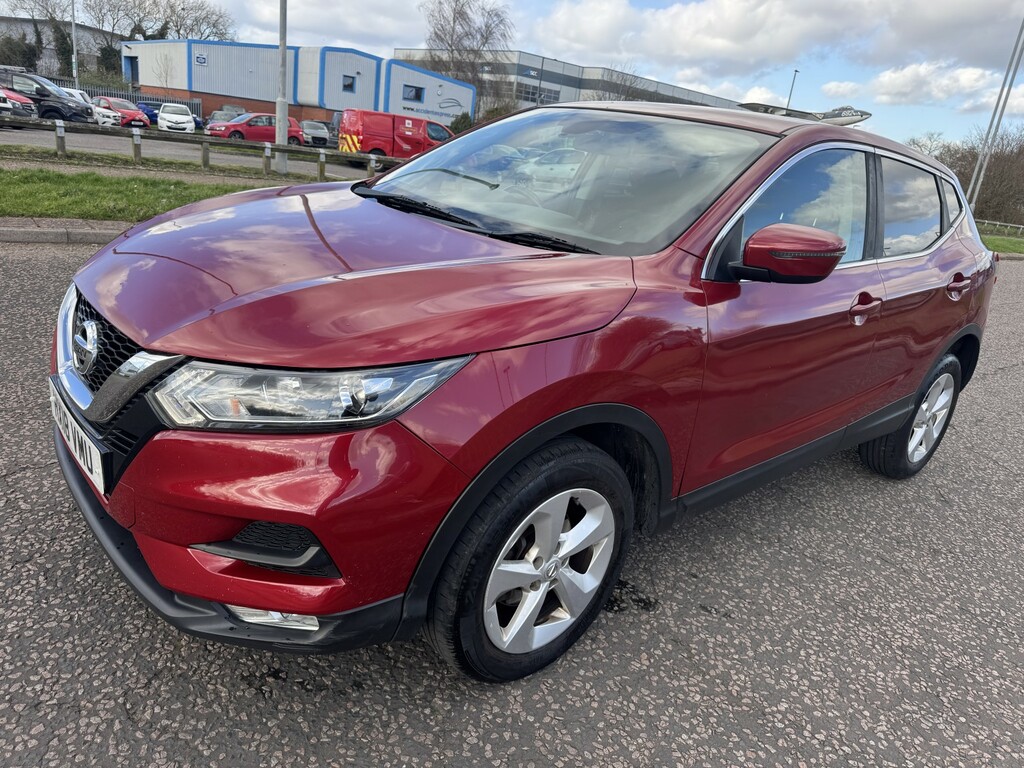 Nissan Qashqai 1.2 Dig-t Acenta 2018 HX18VMU Red #2