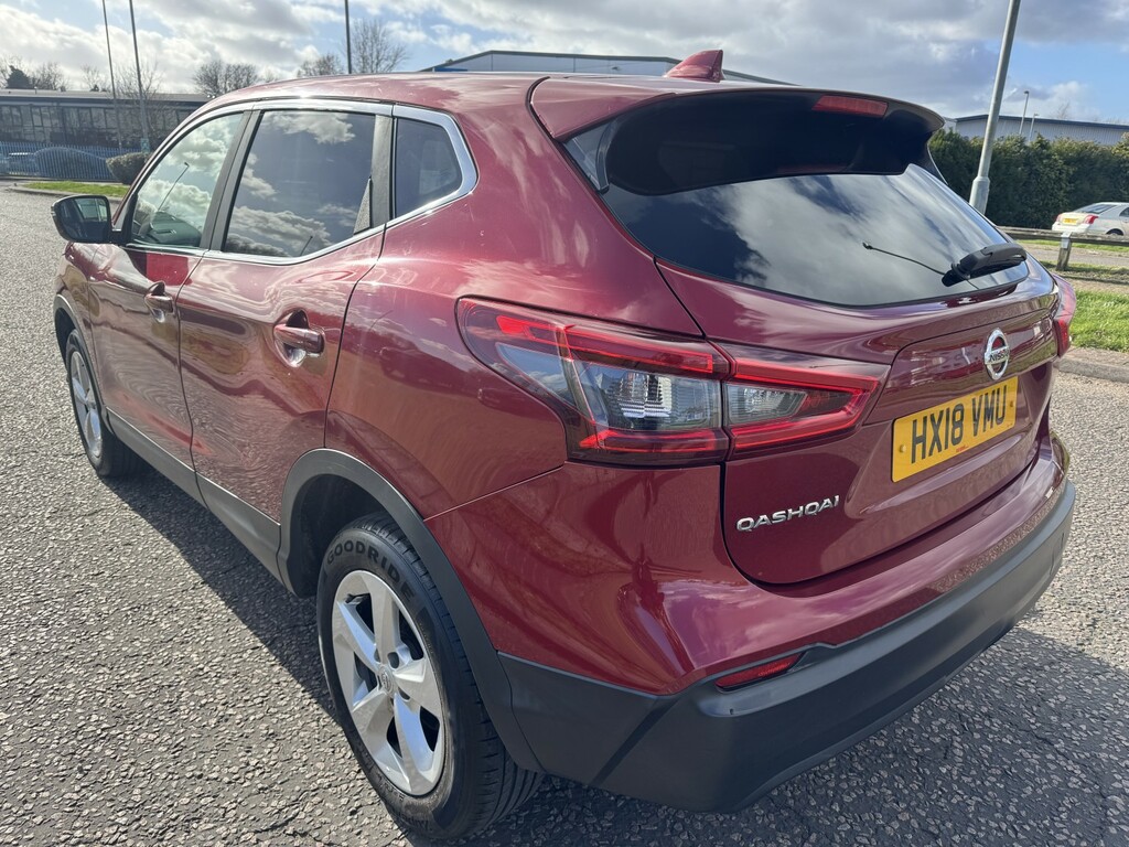 Nissan Qashqai 1.2 Dig-t Acenta 2018 HX18VMU Red #6