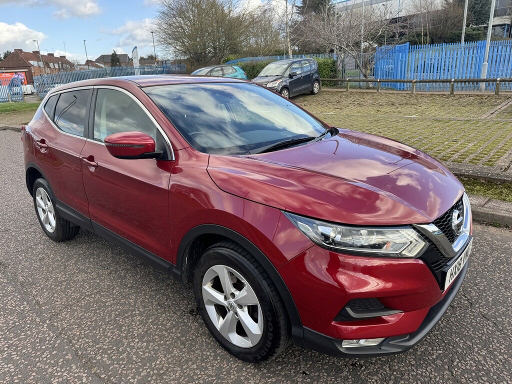 Nissan Qashqai 1.2 Dig-t Acenta 2018 HX18VMU Red #3