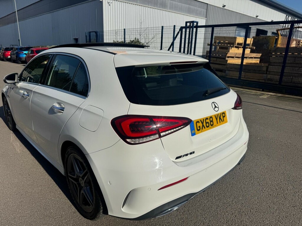 Mercedes-Benz A Class 1.5 A180d Amg Line 2018 GX68YKP White #4