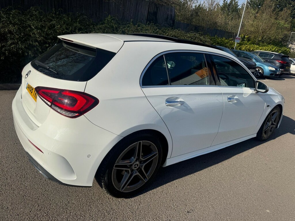 Mercedes-Benz A Class 1.5 A180d Amg Line 2018 GX68YKP White #3