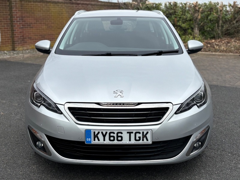 Peugeot 308 SW Blue Hdi Sw Allure KY66TGK Silver #3
