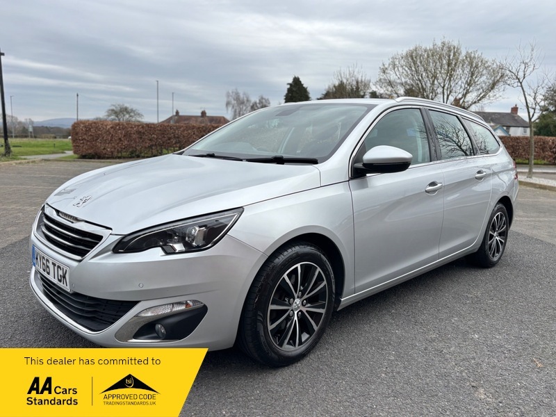 Peugeot 308 SW Blue Hdi Sw Allure Silver
