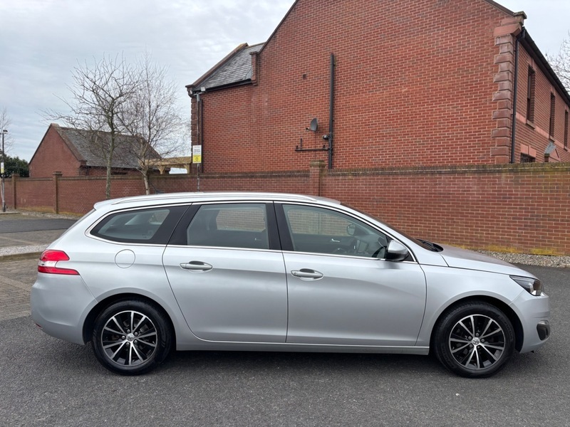 Peugeot 308 SW Blue Hdi Sw Allure KY66TGK Silver #6
