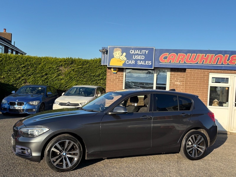 BMW 1 Series 118D Sport 2.0 YA18YKE Grey #5