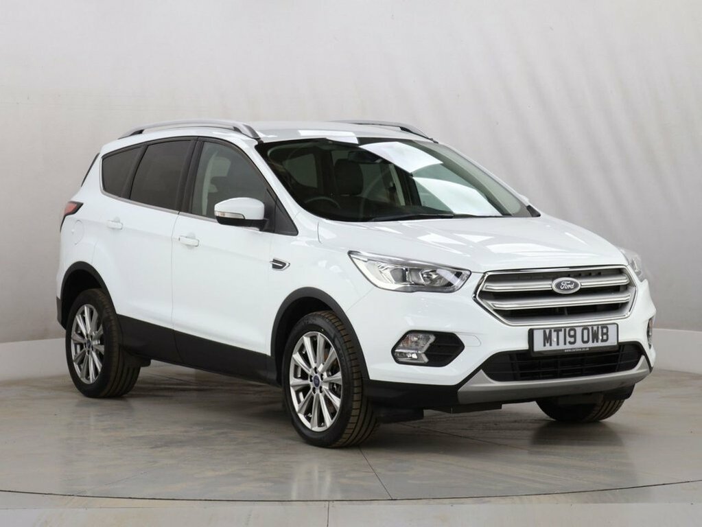 Ford Kuga 2L Titanium Edition MT19OWB White #2