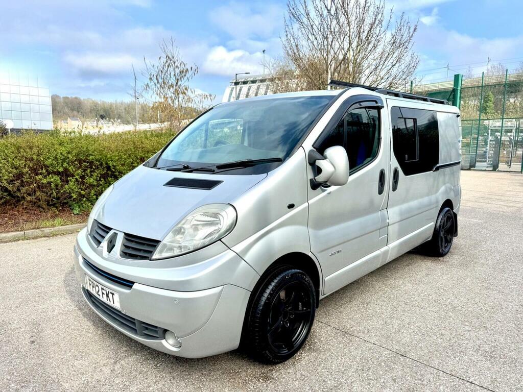 Renault Trafic Panel Van 2.0 Dci Sl27 Eco Sport Day Van Camper Silver