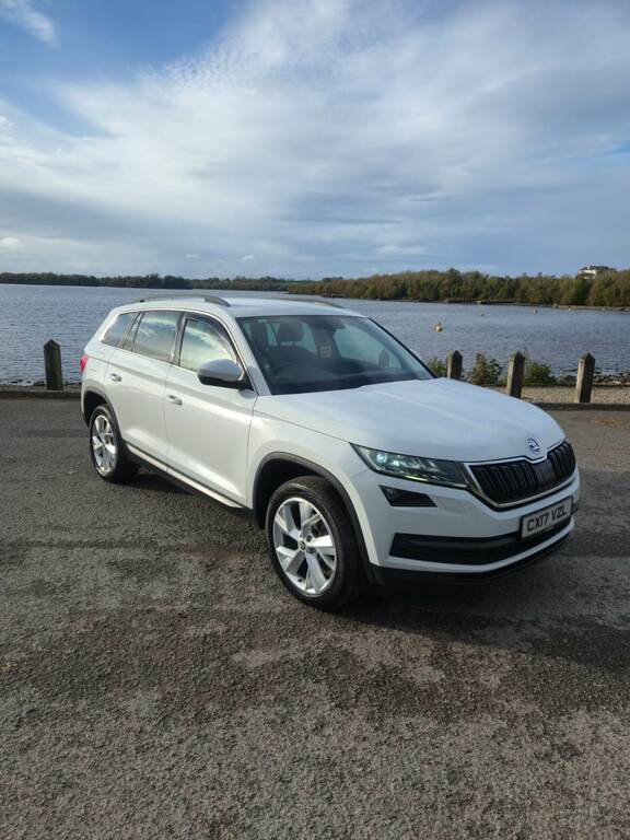 Skoda Kodiaq 2.0 Tdi Se L Dsg 7 Seat White