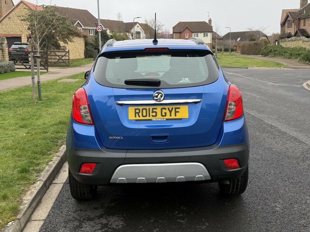 Vauxhall Mokka 1.6 Exclusiv 201515 RO15GYF Blue #5