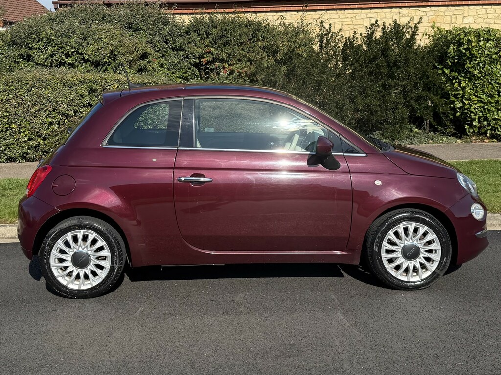 Fiat 500 1.2 500 My17 1.2 69Hp Lounge 201565 PE65FPK Red #3