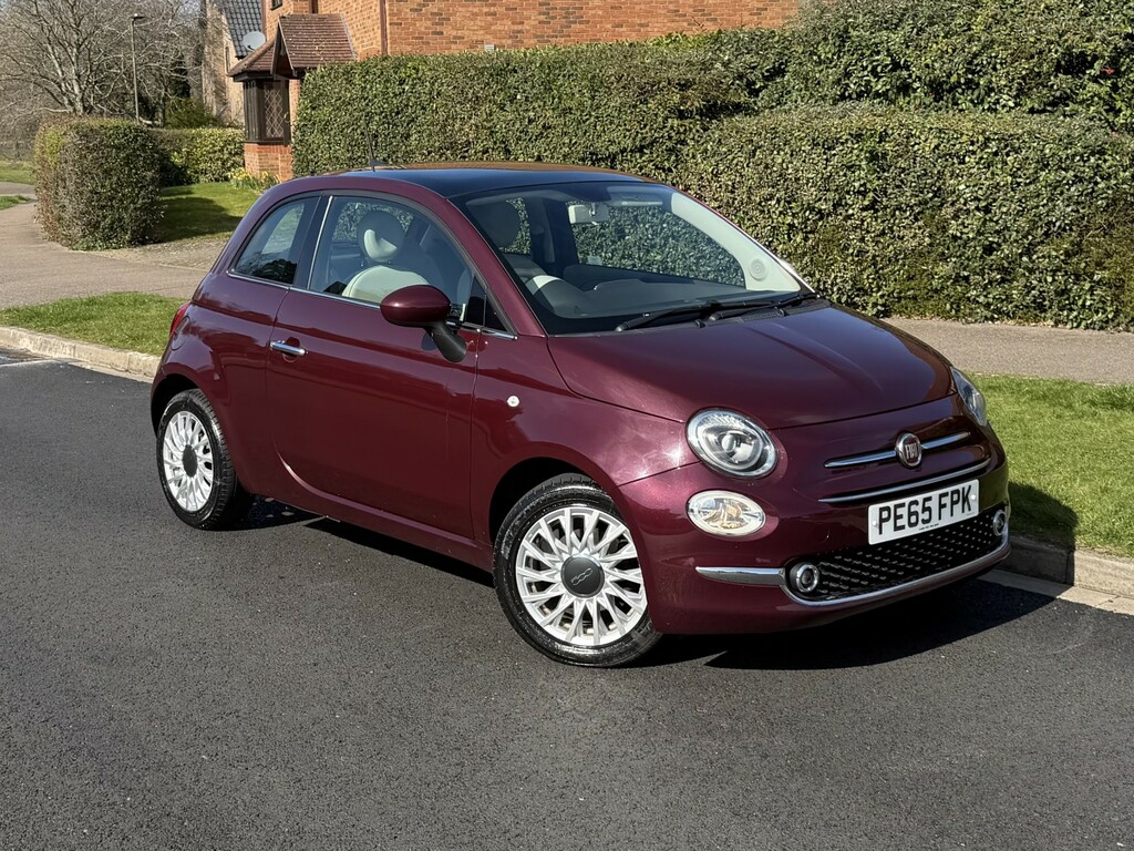 Fiat 500 1.2 500 My17 1.2 69Hp Lounge 201565 Red
