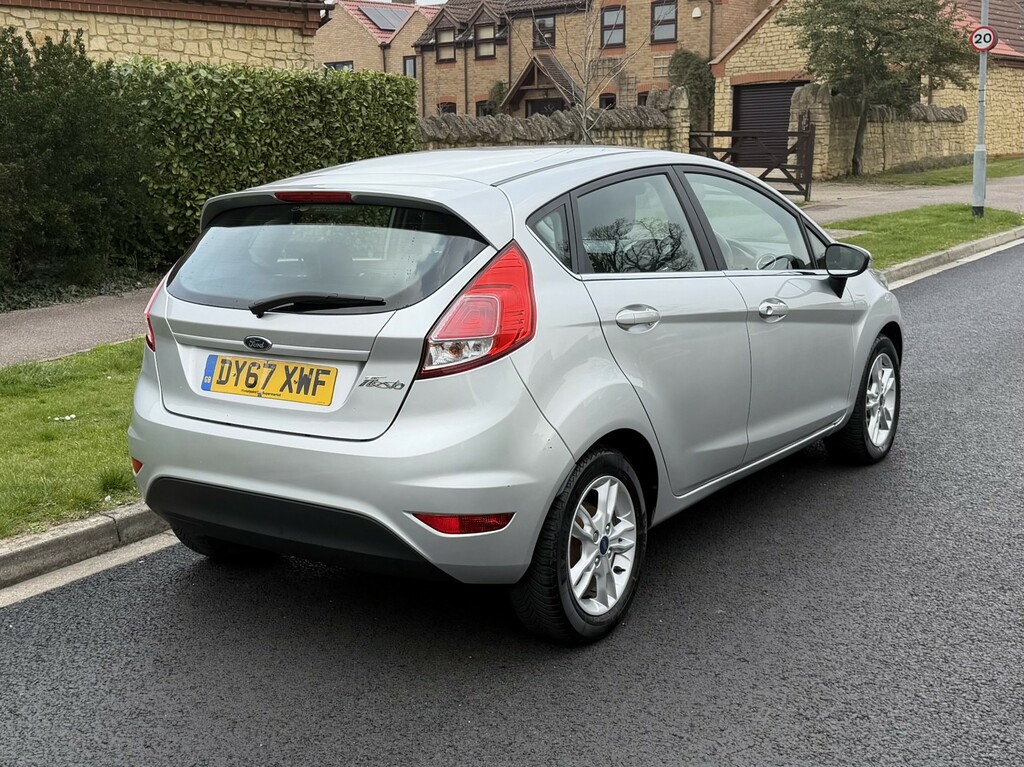 Ford Fiesta 1.3 Zetec 201767 DY67XWF Silver #4