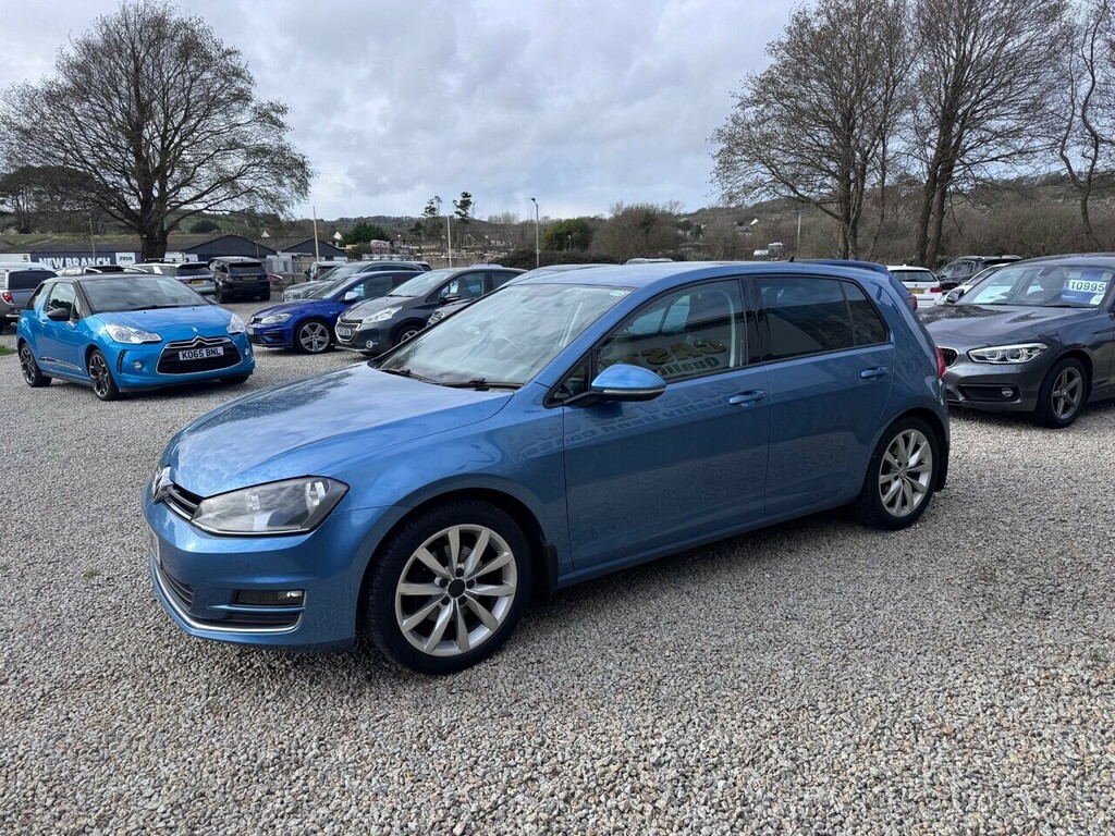 Volkswagen Golf Tdi Bluemotion Tech Gt FP15DMU Blue #2