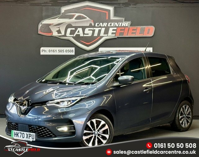 Renault Zoe 2020 R135 52Kwh Gt Line Hatchback Aut HK70XPU Grey #2