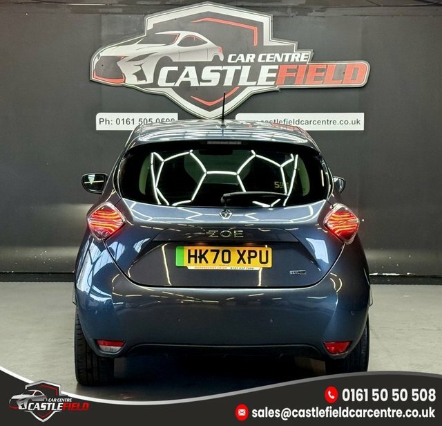Renault Zoe 2020 R135 52Kwh Gt Line Hatchback Aut HK70XPU Grey #6
