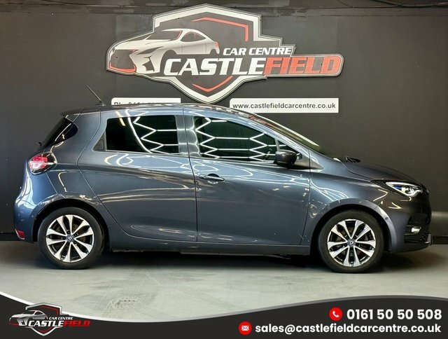 Renault Zoe 2020 R135 52Kwh Gt Line Hatchback Aut HK70XPU Grey #3