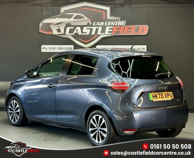 Renault Zoe 2020 R135 52Kwh Gt Line Hatchback Aut HK70XPU Grey #5
