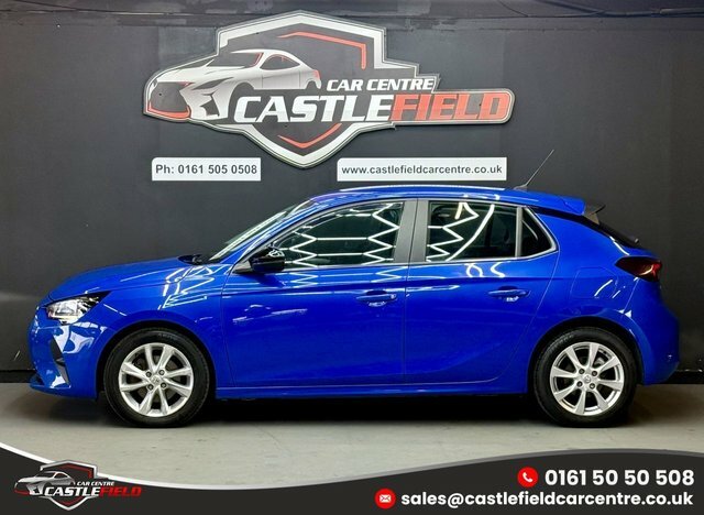 Vauxhall Corsa 2020 1.5 Turbo D Se Hatchback Eu MF70UBT Blue #5
