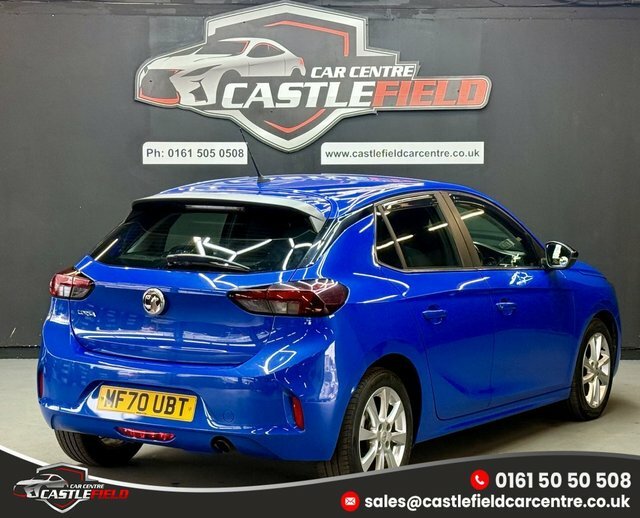 Vauxhall Corsa 2020 1.5 Turbo D Se Hatchback Eu MF70UBT Blue #6