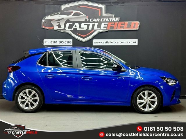 Vauxhall Corsa 2020 1.5 Turbo D Se Hatchback Eu MF70UBT Blue #4
