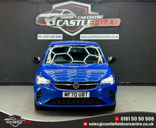 Vauxhall Corsa 2020 1.5 Turbo D Se Hatchback Eu MF70UBT Blue #2