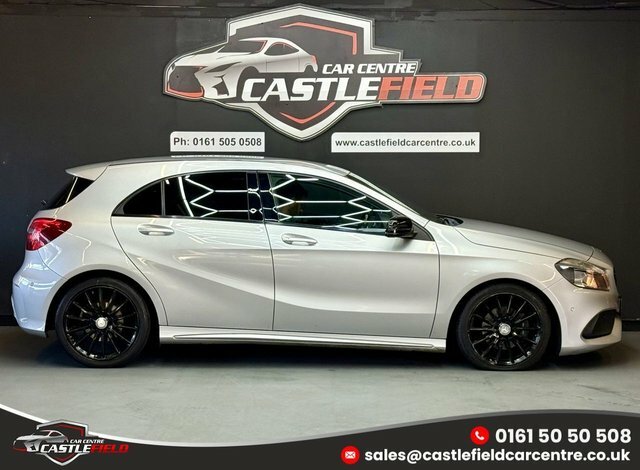 Mercedes-Benz A Class 2016 2.1 A200d Amg Line Executive Hatchback NX66KRF Silver #4