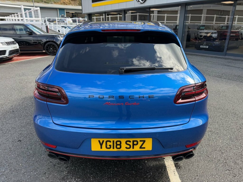 Porsche Macan 3.6L Turbo Performance Blue #6