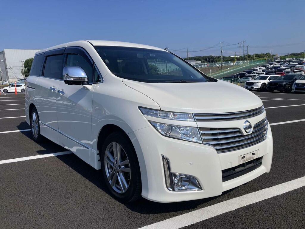 Nissan Elgrand Mpv 3.5 V6 Highway Star Premium 7 Seats 2010 White #2