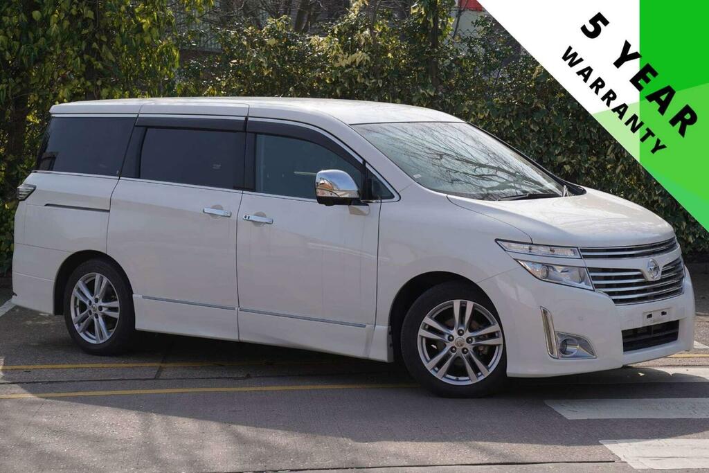 Nissan Elgrand Mpv 3.5 V6 Highway Star Premium 7 Seats 2010 White