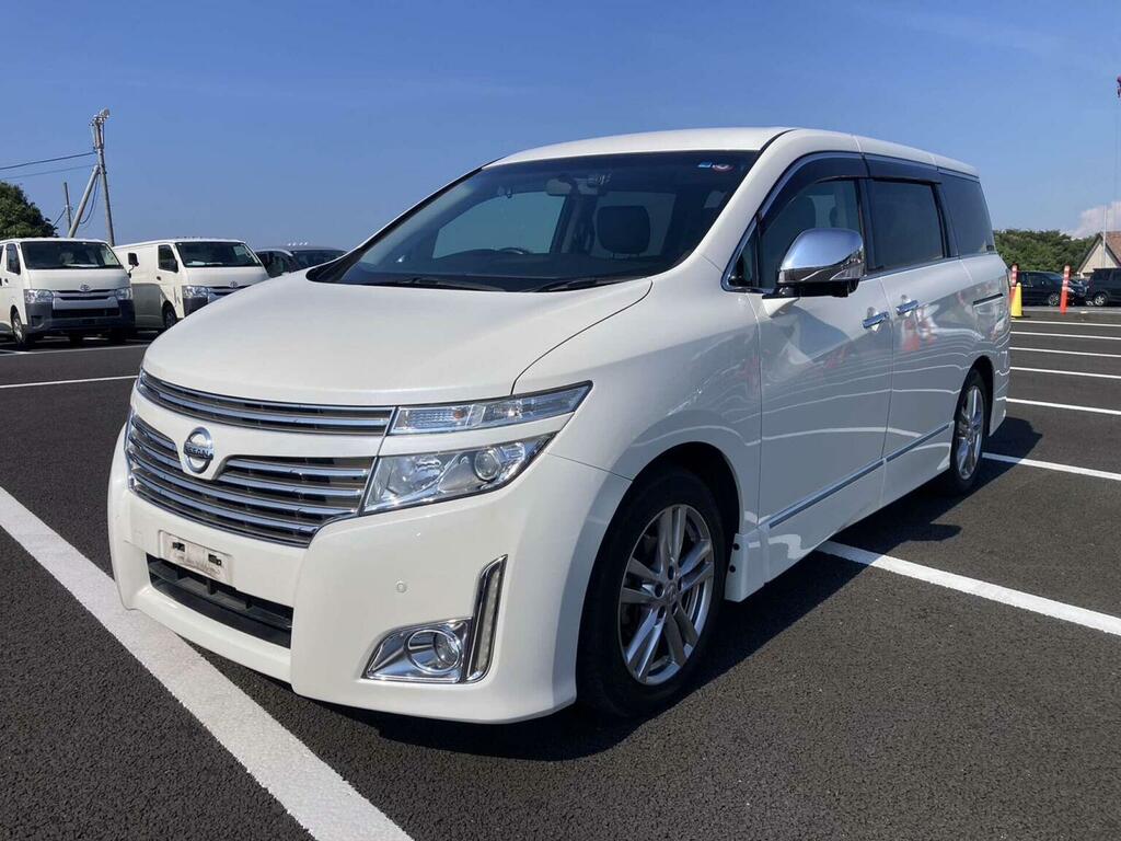 Nissan Elgrand Mpv 3.5 V6 Highway Star Premium 7 Seats 2010 White #5