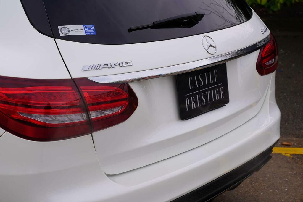 Mercedes-Benz C Class Estate 3.0 C43 V6 Amg Premium G-tronic 4Matic E IMP617 White #6