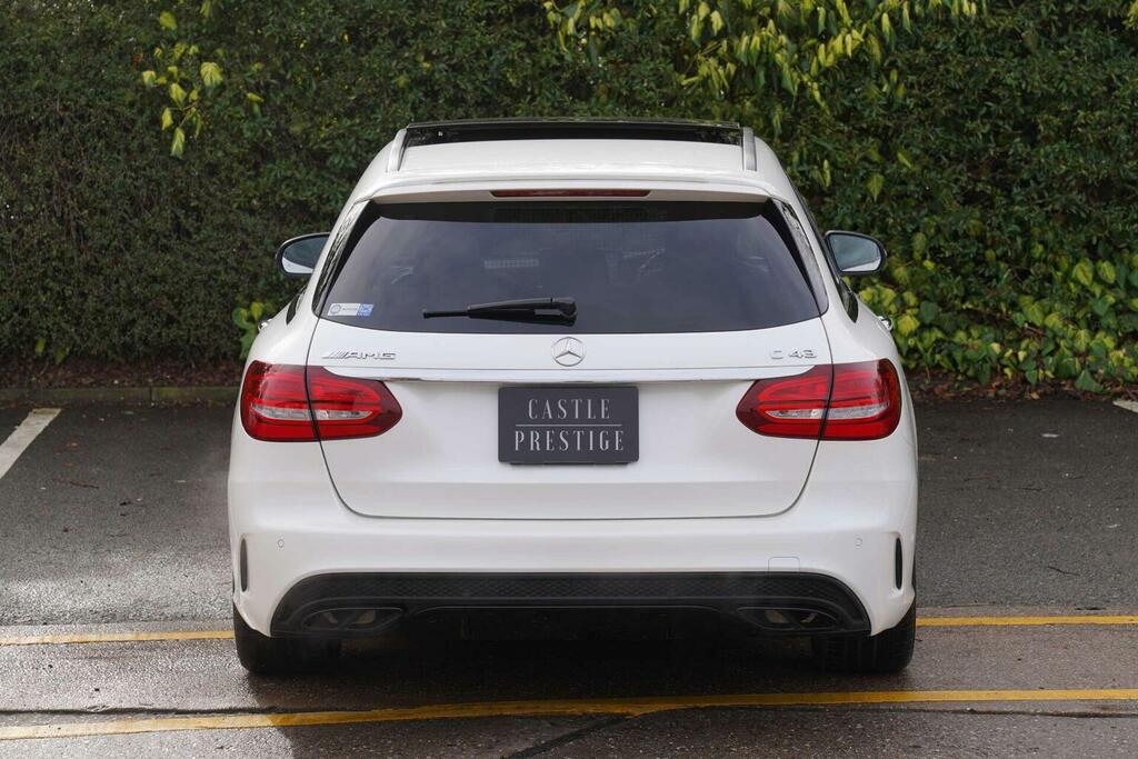 Mercedes-Benz C Class Estate 3.0 C43 V6 Amg Premium G-tronic 4Matic E IMP617 White #5