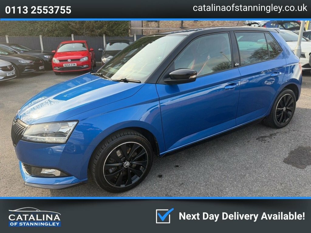 Skoda Fabia 1L Monte Carlo YNZ3196 Blue #3