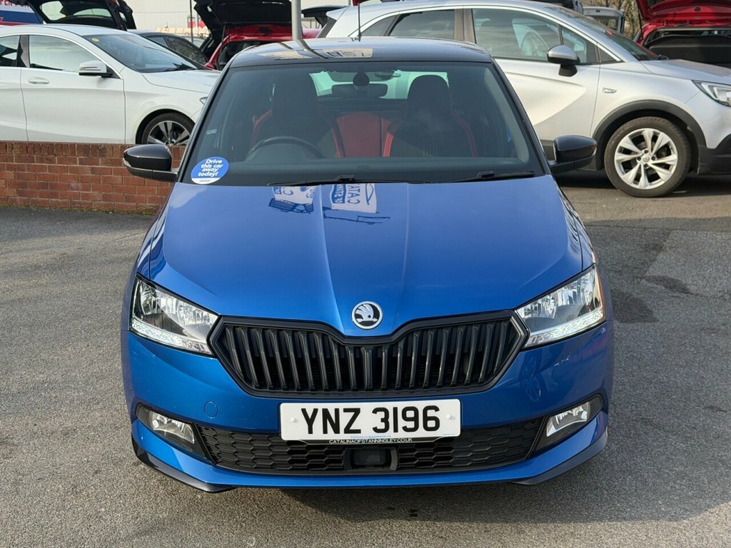 Skoda Fabia 1L Monte Carlo YNZ3196 Blue #2