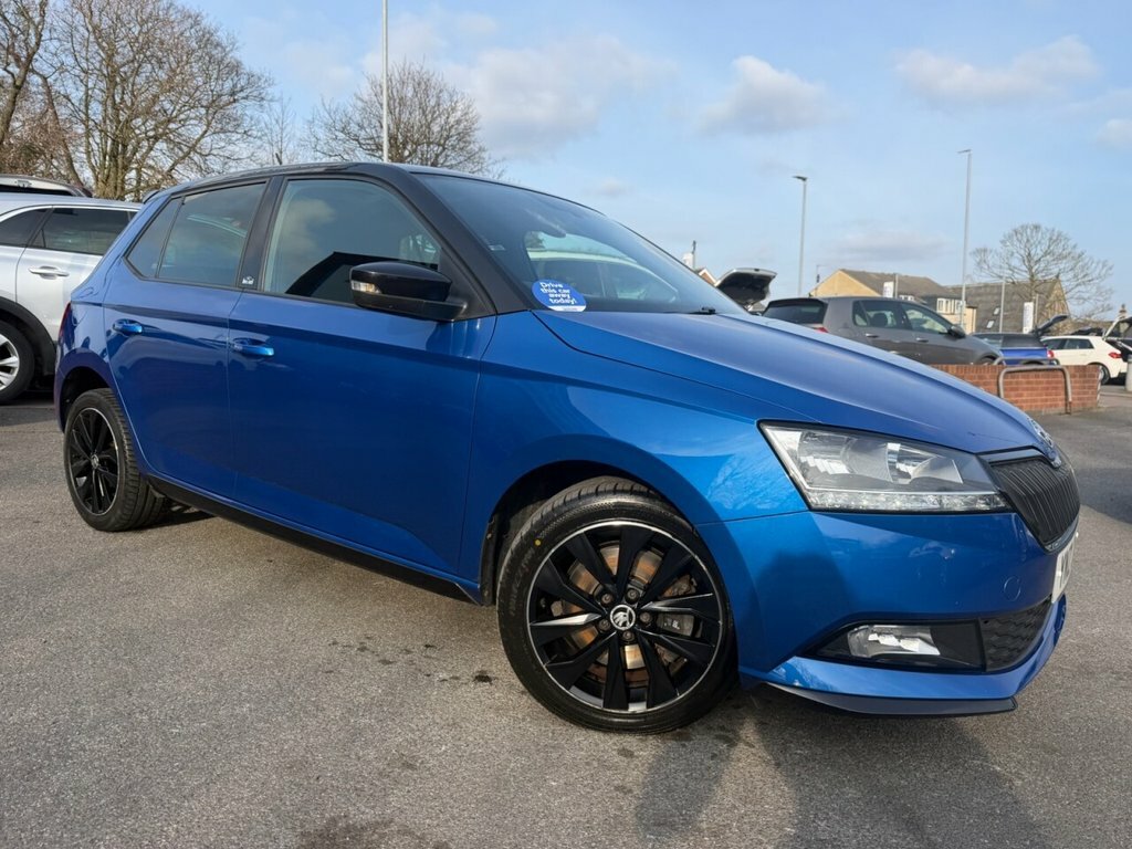 Skoda Fabia 1L Monte Carlo YNZ3196 Blue #5