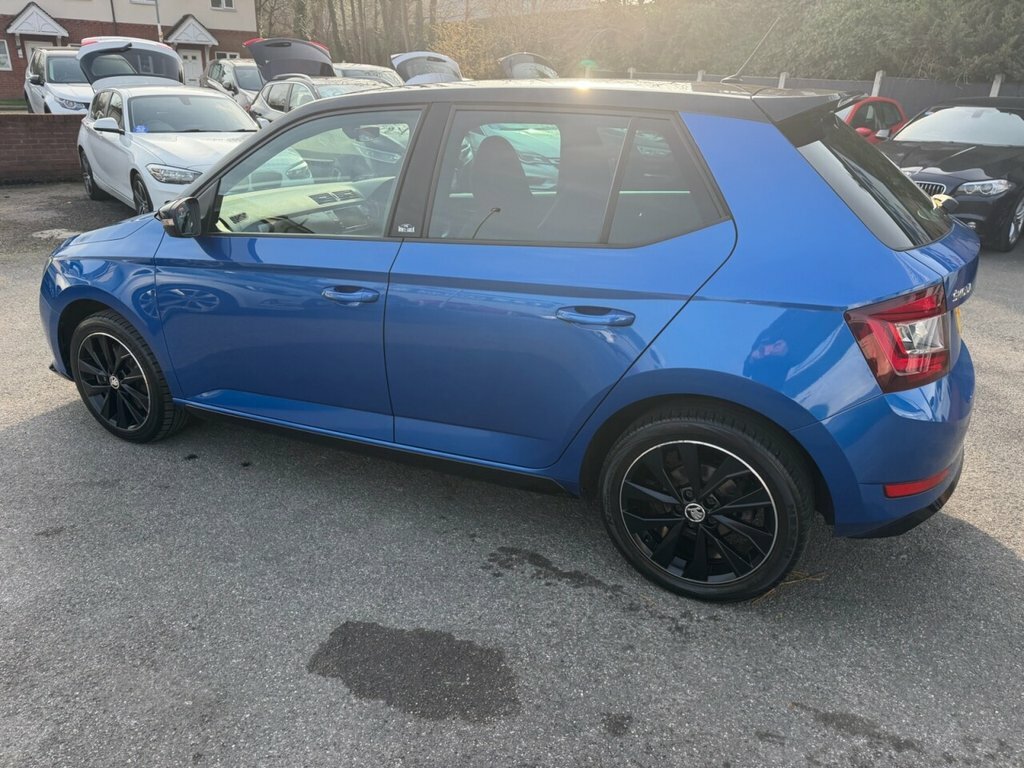Skoda Fabia 1L Monte Carlo YNZ3196 Blue #6