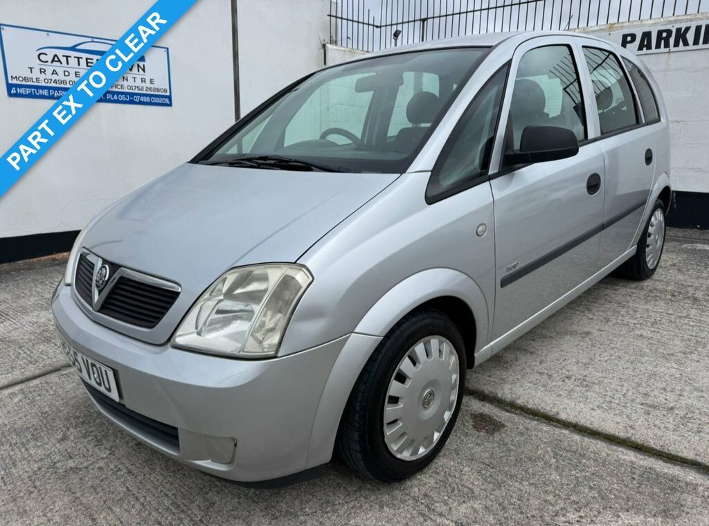 Vauxhall Meriva 1.4I 16V Breeze Silver #1