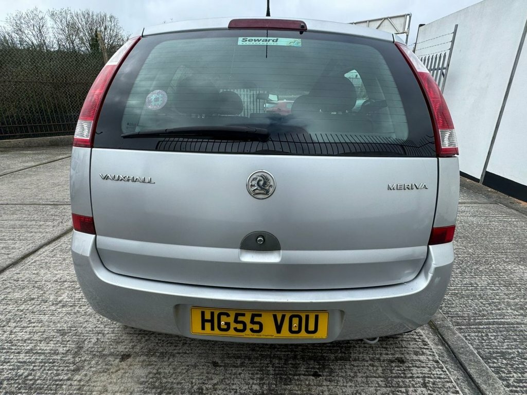Vauxhall Meriva 1.4I 16V Breeze Silver #4