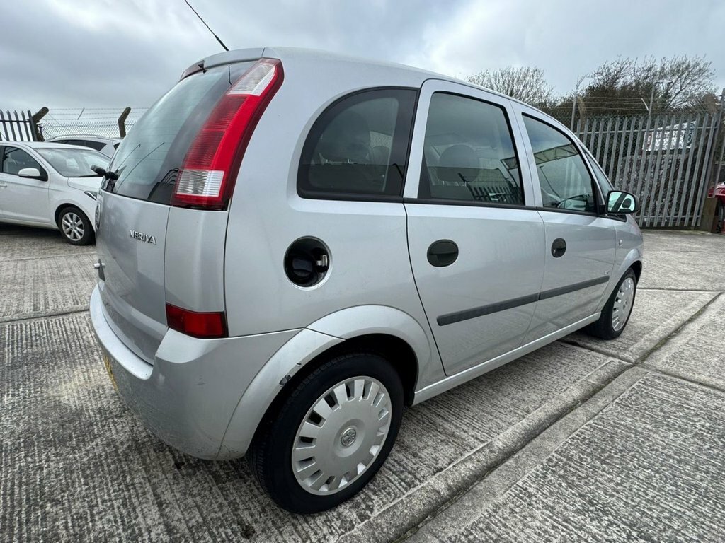 Vauxhall Meriva 1.4I 16V Breeze Silver #8
